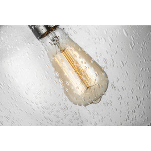 Baylor One Light Pendant in Satin Nickel - Visual Comfort Ceiling Lights