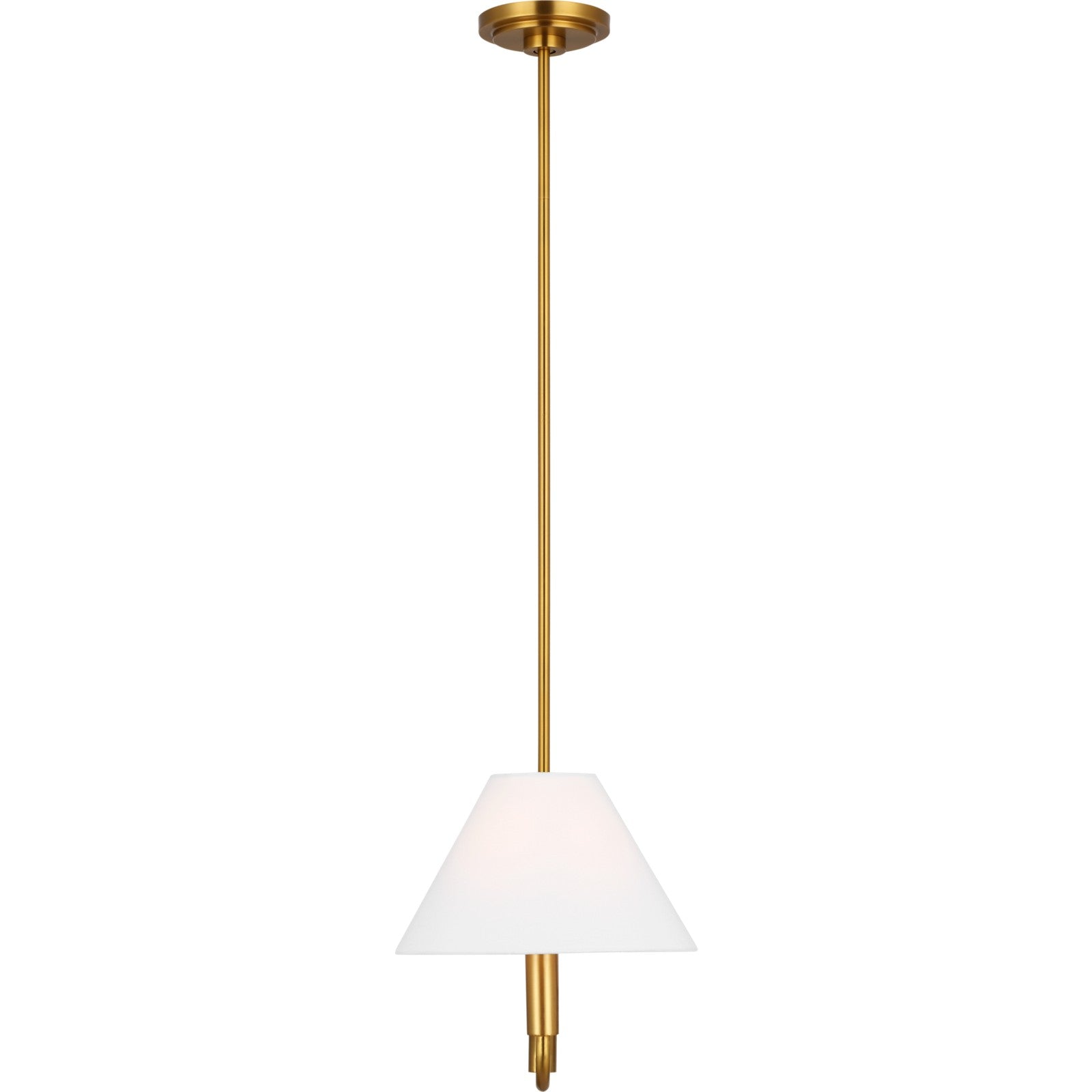 Colfax Medium Linear Chandelier Burnished Brass - Visual Comfort Ceiling Lights