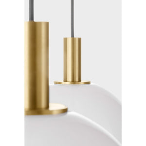 Torian Large Chandelier Aged Iron - Visual Comfort Ceiling Lights