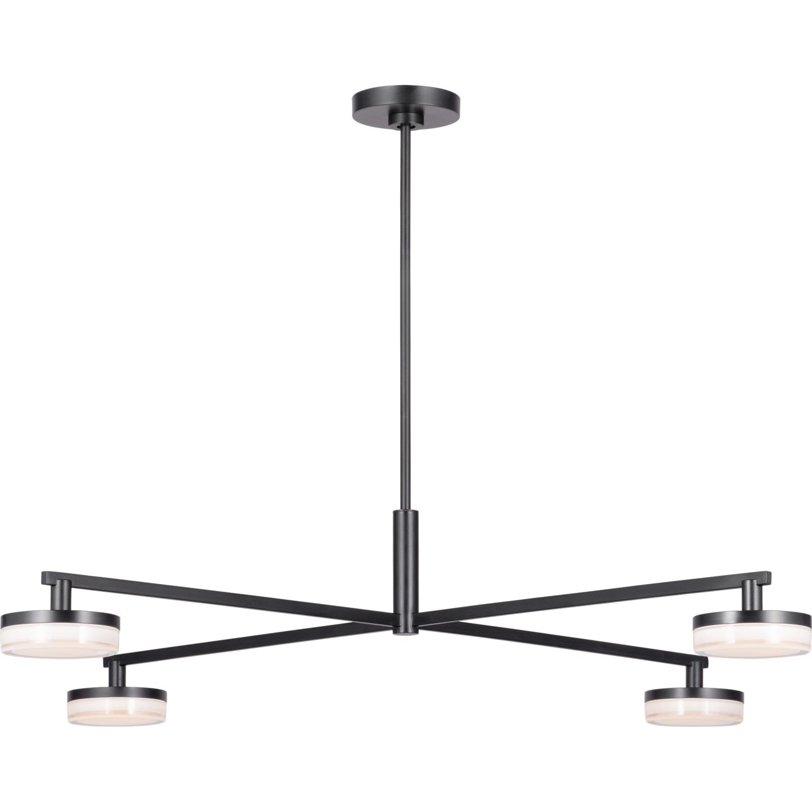 Khan Extra Large Chandelier Aged Iron Bulbs Inc - Visual Comfort Ceiling Lights