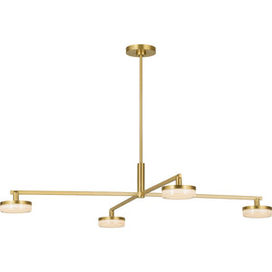 Khan Extra Large Chandelier Aged Iron Bulbs Inc - Visual Comfort Ceiling Lights