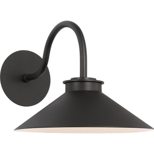 Modern Barn Light Medium Wall Lantern Textured Black Bulbs Inc - Visual Comfort Outdoor Lighting