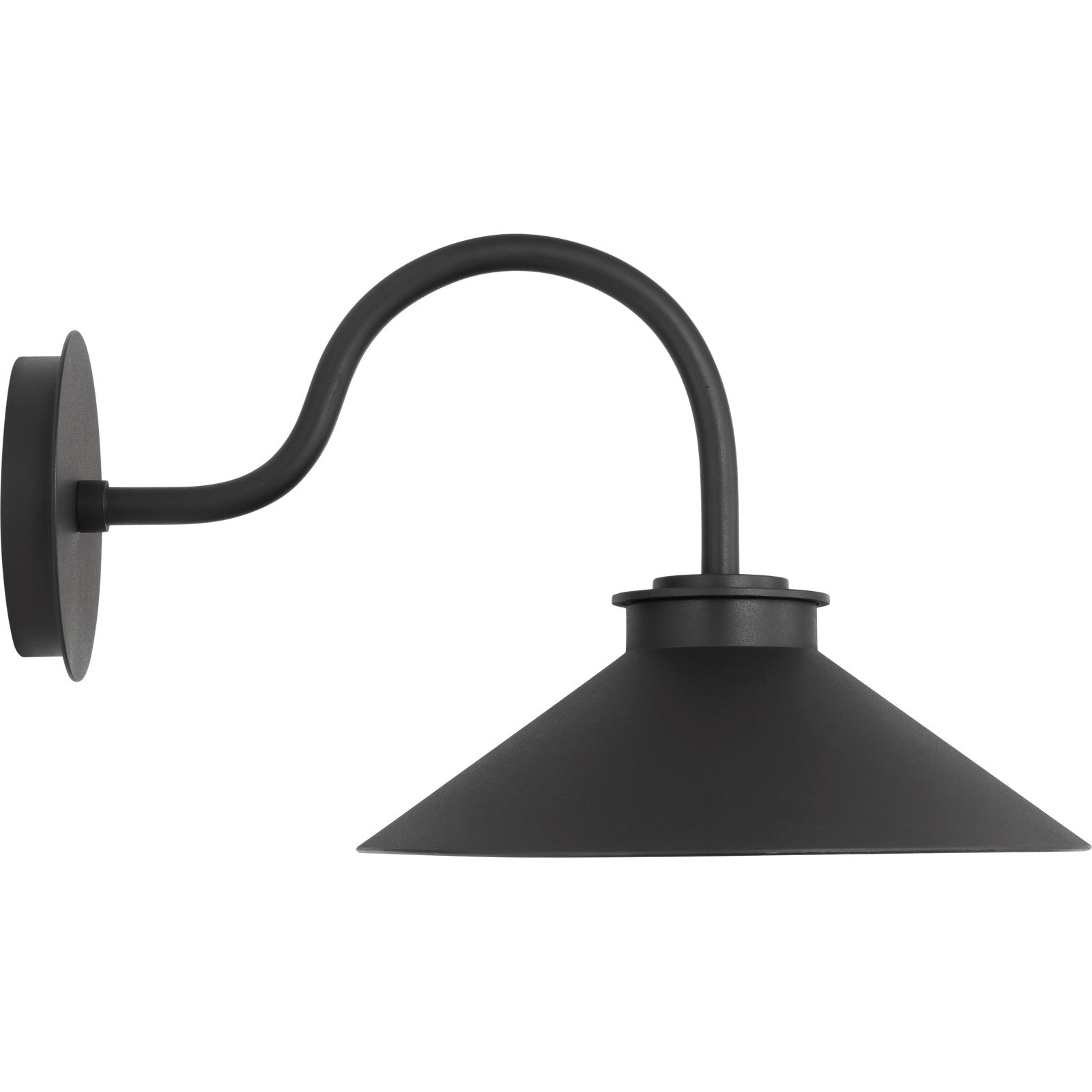 Modern Barn Light Medium Wall Lantern Textured Black Bulbs Inc - Visual Comfort Outdoor Lighting