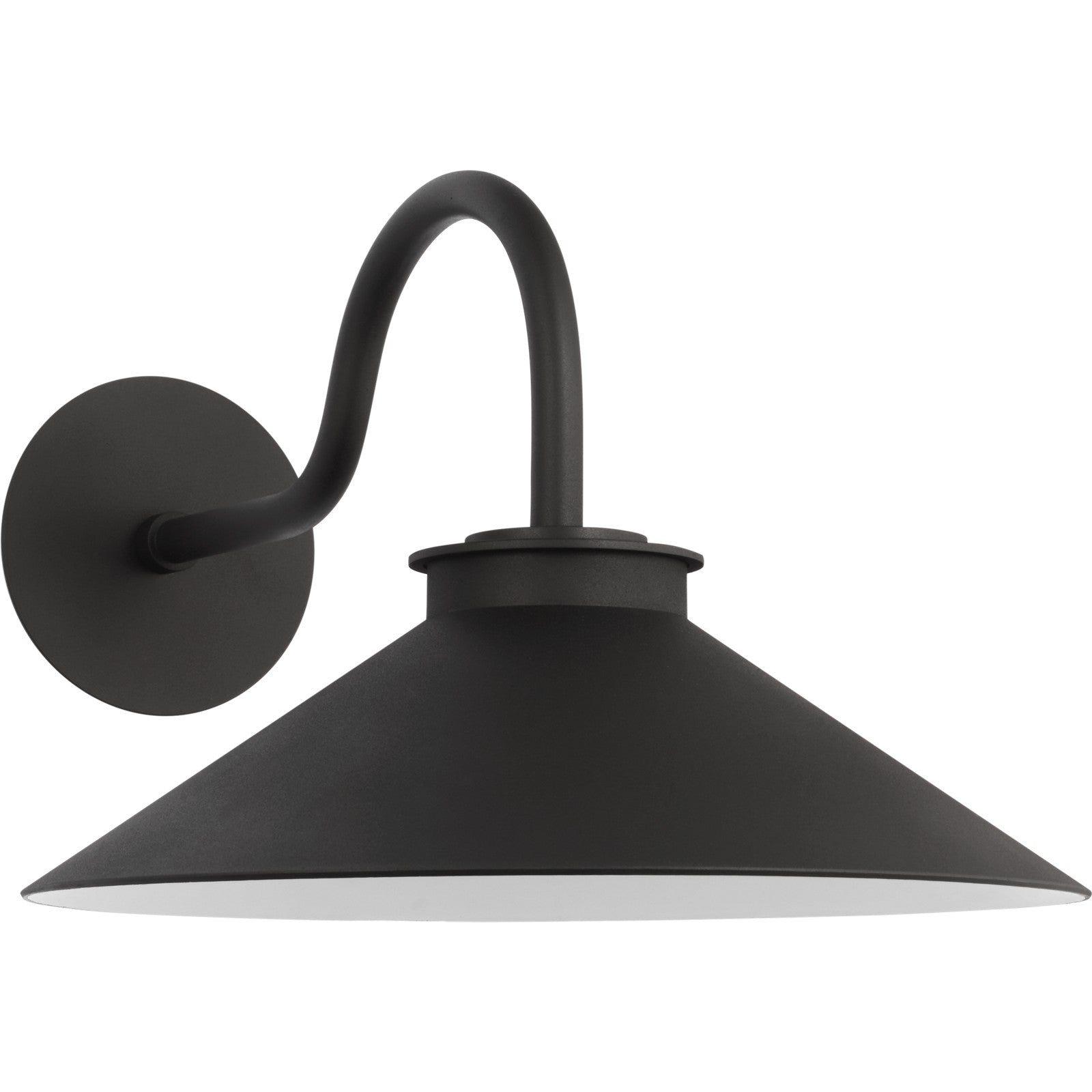 Modern Barn Light Large Wall Lantern Textured Black Bulbs Inc - Visual Comfort Outdoor Lighting