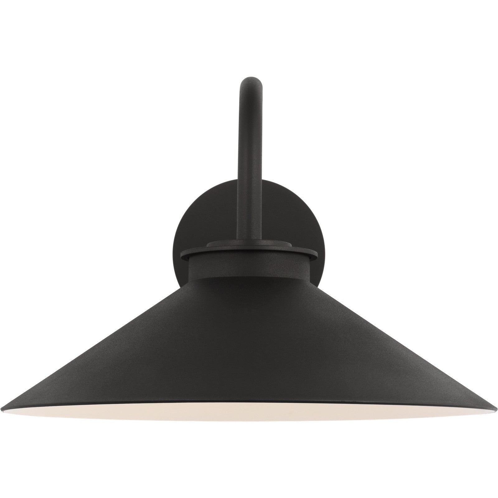 Modern Barn Light Large Wall Lantern Textured Black Bulbs Inc - Visual Comfort Outdoor Lighting