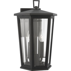 Witley Medium Wall Lantern Textured Black - Visual Comfort Outdoor Lighting