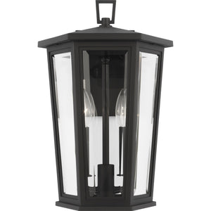 Witley Medium Wall Lantern Textured Black - Visual Comfort Outdoor Lighting