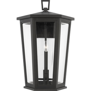 Witley Extra Large Wall Lantern Textured Black - Visual Comfort Outdoor Lighting