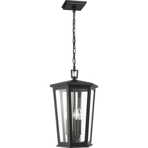 Witley Large Pendant Lantern Textured Black - Visual Comfort Outdoor Lighting