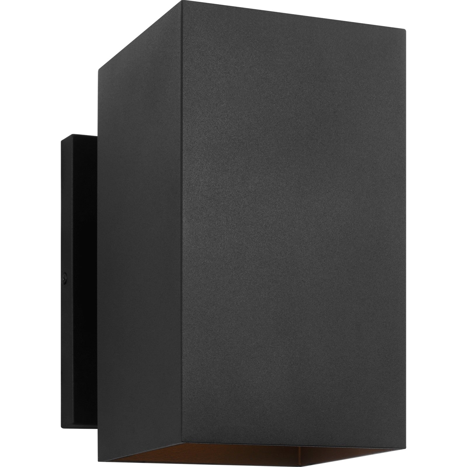 Pohl StoneStrong 1-Light Medium Lantern in Textured Black - Visual Comfort Outdoor Lighting
