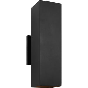 Pohl StoneStrong Large Lantern in Textured Black - Visual Comfort Outdoor Lighting