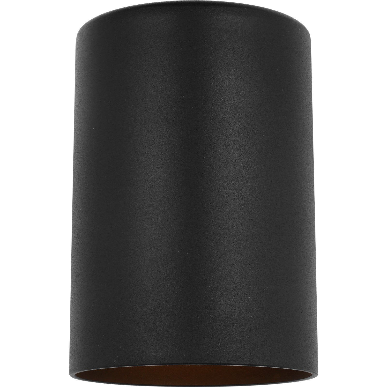 Outdoor Cylinders Small One Light Wall Lantern Textured Black - Visual Comfort Outdoor Lighting
