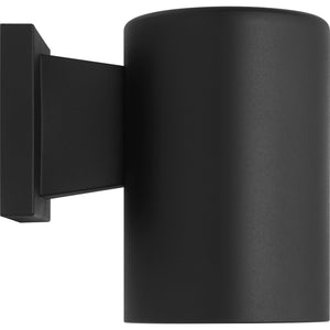 Outdoor Cylinders Small One Light Wall Lantern Textured Black - Visual Comfort Outdoor Lighting