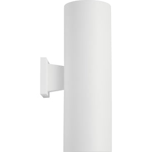 Outdoor Cylinders Large Two Light Wall Lantern Textured Black - Visual Comfort Outdoor Lighting