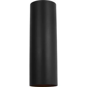 Outdoor Cylinders Large Two Light Wall Lantern Textured Black - Visual Comfort Outdoor Lighting