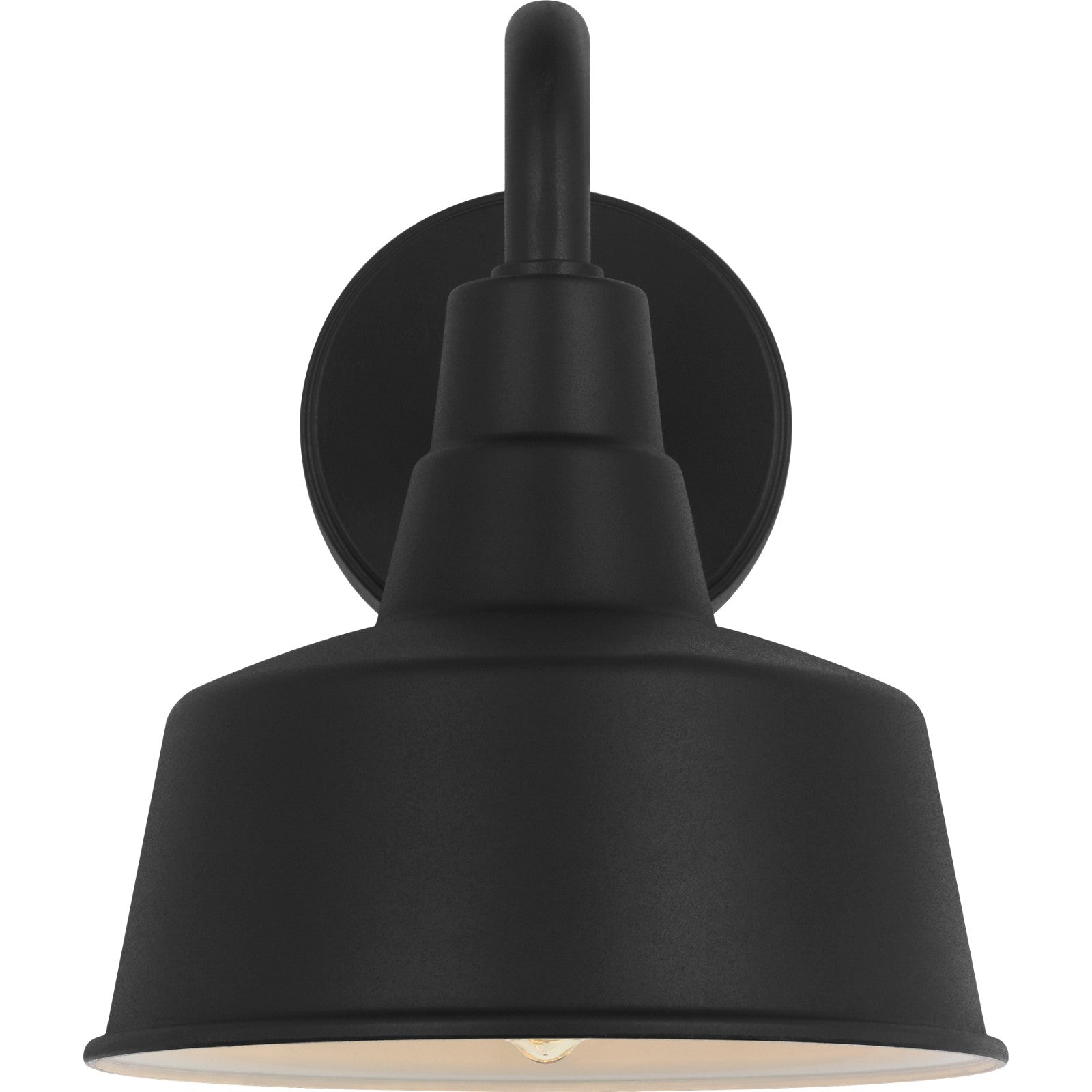 Barn Light Small StoneStrong Wall Lantern Textured Black - Visual Comfort Outdoor Lighting