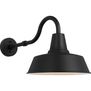 Barn Light Large StoneStrong Wall Lantern Textured Black - Visual Comfort Outdoor Lighting
