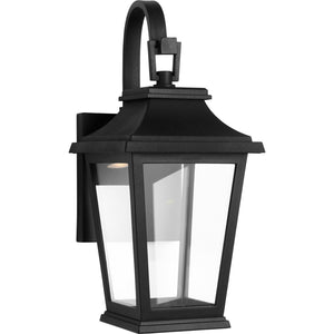 Warren Mini Lantern Textured Black Bulbs Inc - Visual Comfort Outdoor Lighting