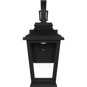 Warren Mini Lantern Textured Black Bulbs Inc - Visual Comfort Outdoor Lighting