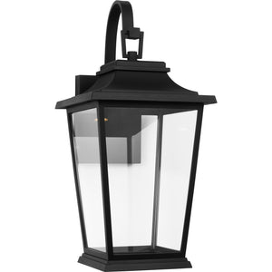 Warren Medium Lantern Textured Black Bulbs Inc - Visual Comfort Outdoor Lighting