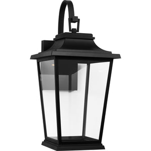Warren Large Lantern Textured Black Bulbs Inc - Visual Comfort Outdoor Lighting