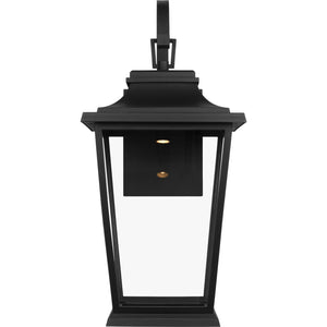 Warren Large Lantern Textured Black Bulbs Inc - Visual Comfort Outdoor Lighting