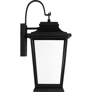 Warren Large Lantern Textured Black Bulbs Inc - Visual Comfort Outdoor Lighting