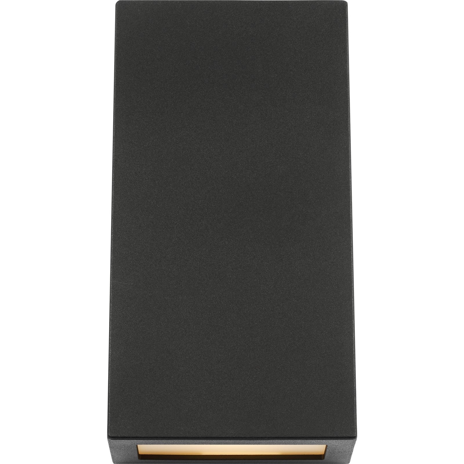 Kukei Large LED Wall Lantern Textured Black Bulbs Inc - Visual Comfort Outdoor Lighting