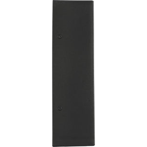 Kukei Large LED Wall Lantern Textured Black Bulbs Inc - Visual Comfort Outdoor Lighting