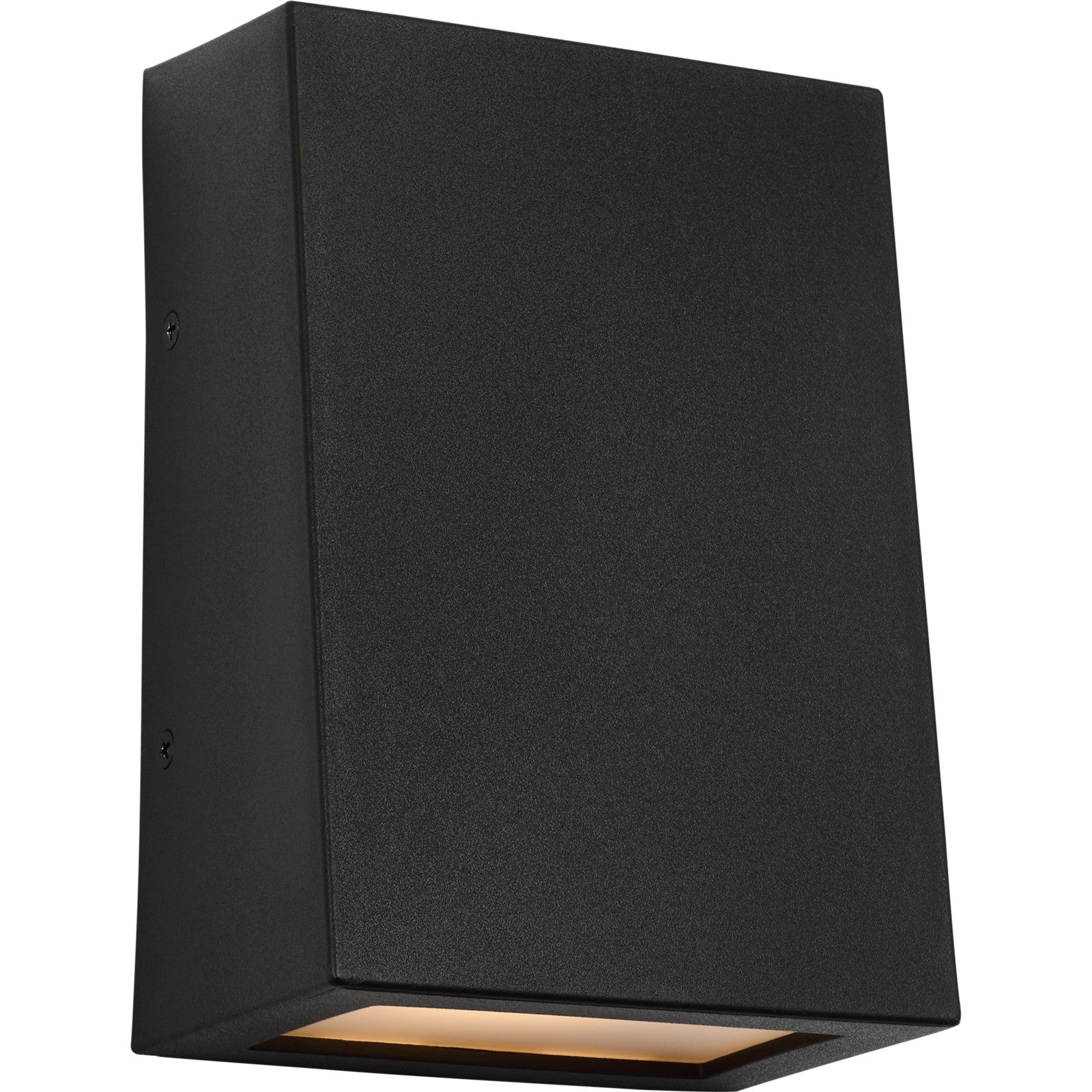Kakudo Medium LED Wall Lantern Textured Black Bulbs Inc - Visual Comfort Outdoor Lighting