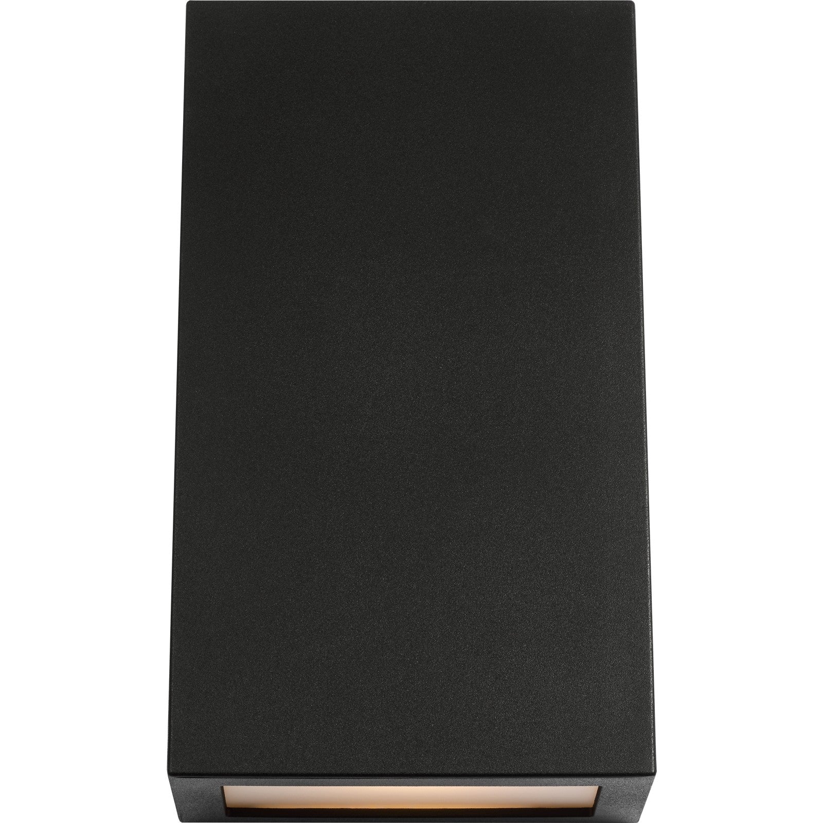 Kakudo Large LED Wall Lantern Textured Black Bulbs Inc - Visual Comfort Outdoor Lighting