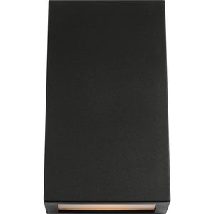 Kakudo Large LED Wall Lantern Textured Black Bulbs Inc - Visual Comfort Outdoor Lighting