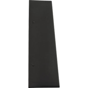 Kakudo Large LED Wall Lantern Textured Black Bulbs Inc - Visual Comfort Outdoor Lighting