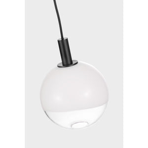 Torian Small Pendant Aged Iron - Visual Comfort Ceiling Lights