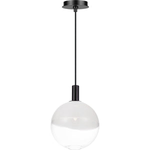 Torian Small Pendant Aged Iron - Visual Comfort Ceiling Lights