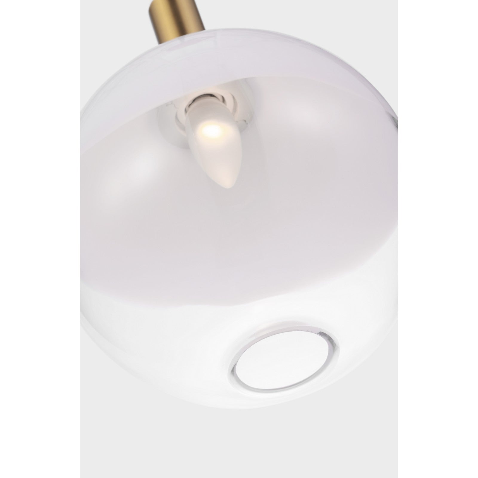 Torian Small Pendant Aged Iron - Visual Comfort Ceiling Lights