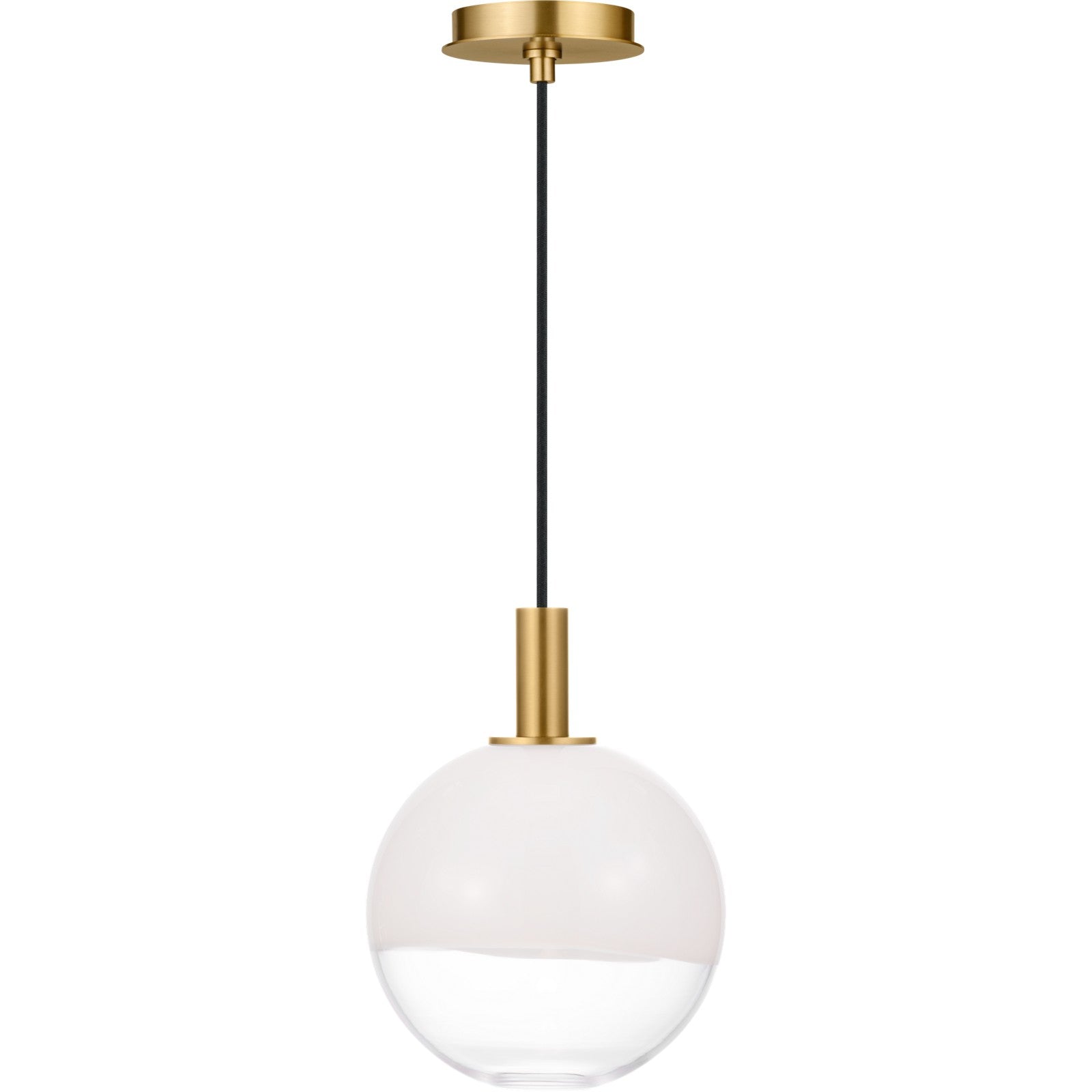 Torian Small Pendant Aged Iron - Visual Comfort Ceiling Lights