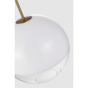 Torian Medium Pendant Aged Iron - Visual Comfort Ceiling Lights
