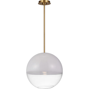 Torian Medium Pendant Aged Iron - Visual Comfort Ceiling Lights