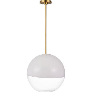 Torian Medium Pendant Aged Iron - Visual Comfort Ceiling Lights