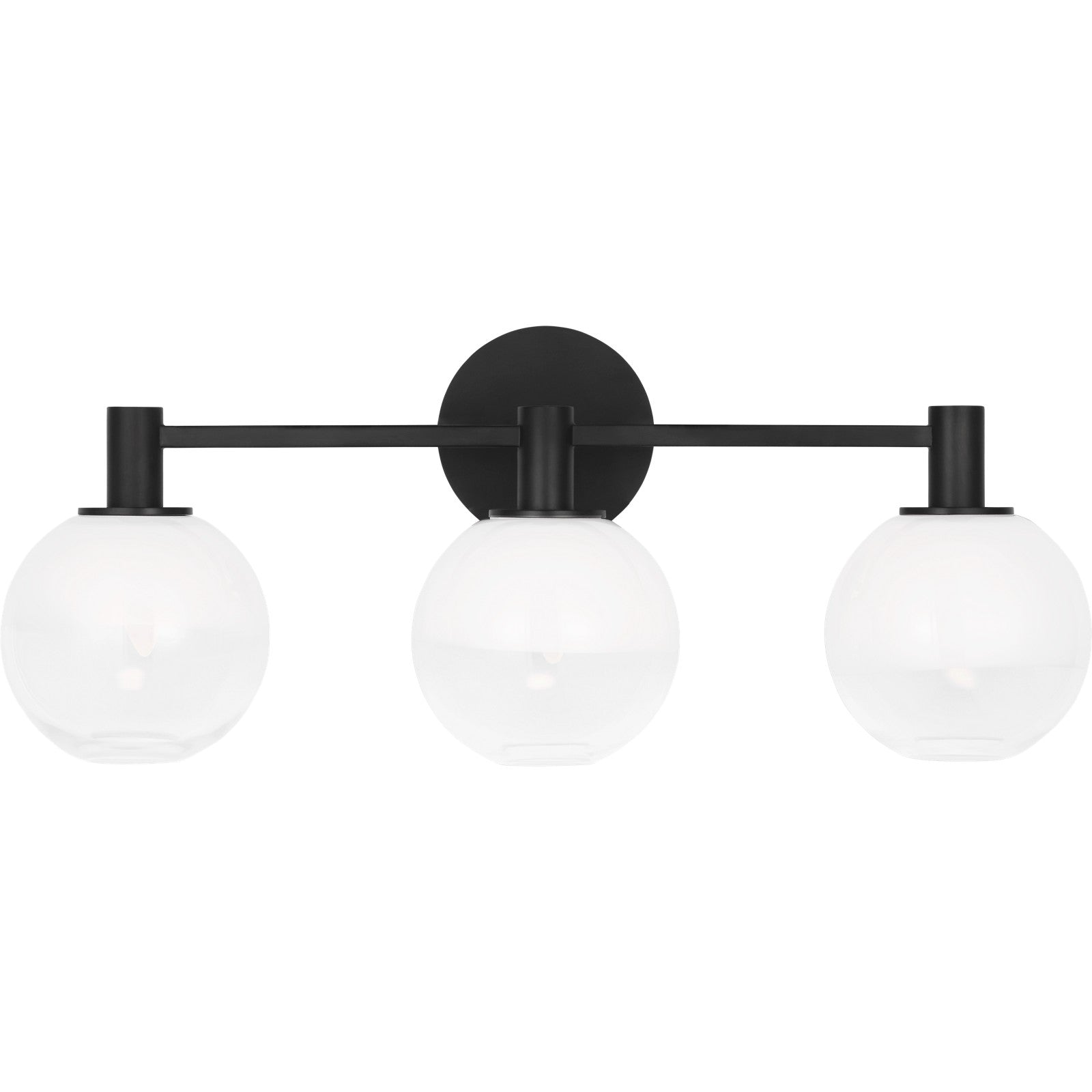 Torian 3 - Light Vanity Aged Iron - Visual Comfort Wall Lights