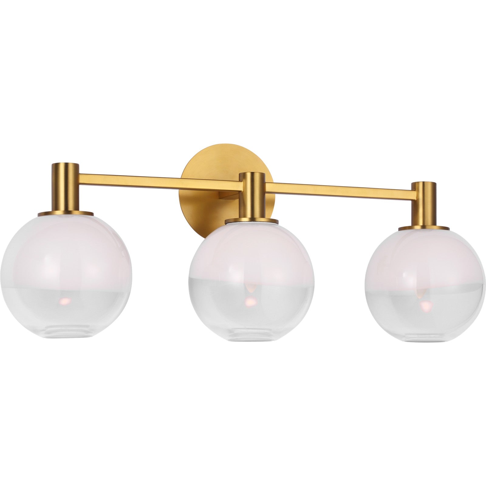 Torian 3 - Light Vanity Aged Iron - Visual Comfort Wall Lights