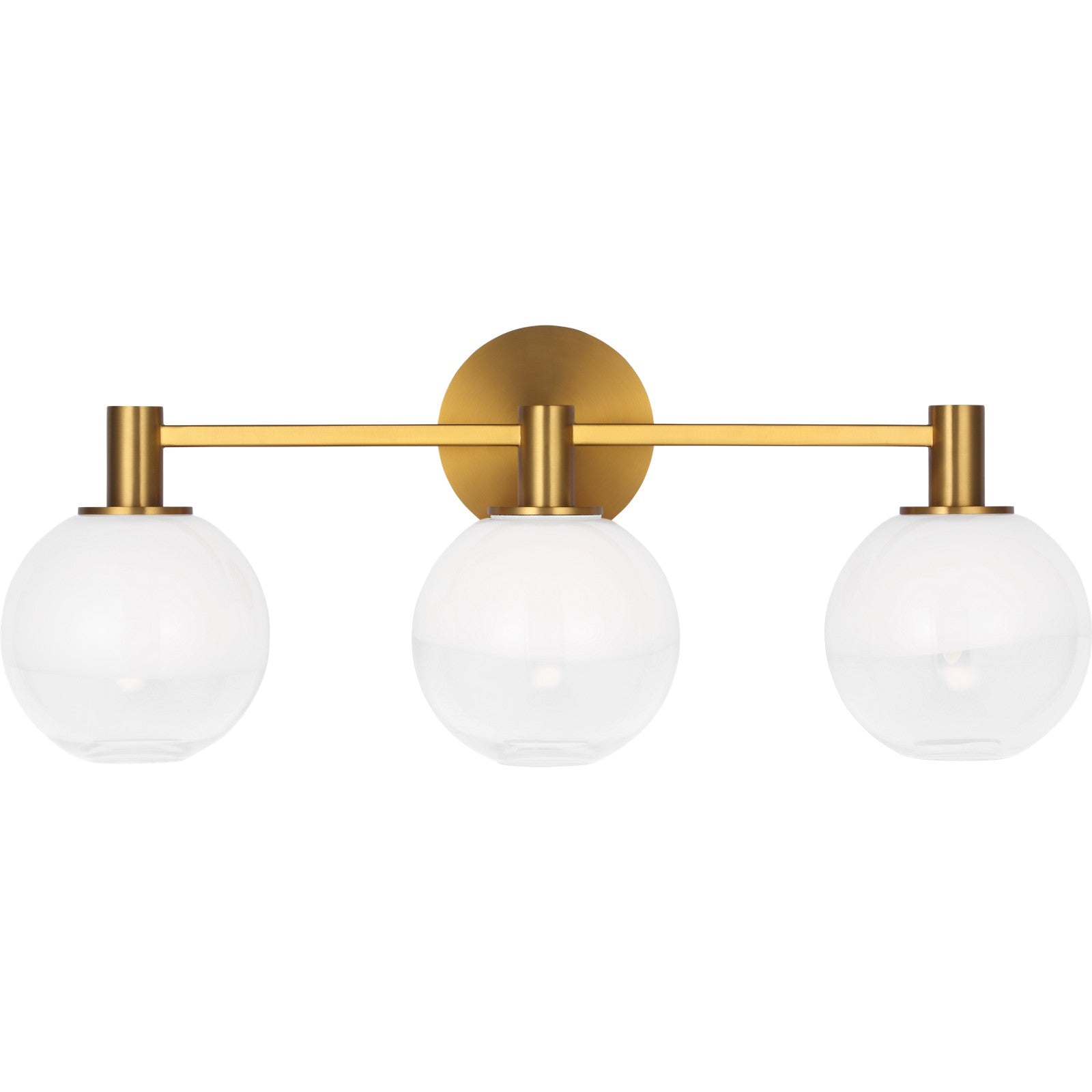 Torian 3 - Light Vanity Aged Iron - Visual Comfort Wall Lights