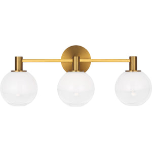 Torian 3 - Light Vanity Aged Iron - Visual Comfort Wall Lights