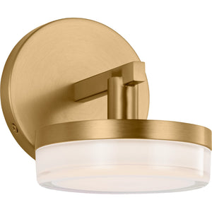 Khan Small Sconce Aged Iron Bulbs Inc - Visual Comfort Wall Lights