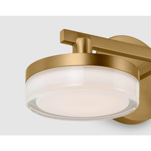 Khan 2 - Light Vanity Aged Iron Bulbs Inc - Visual Comfort Wall Lights