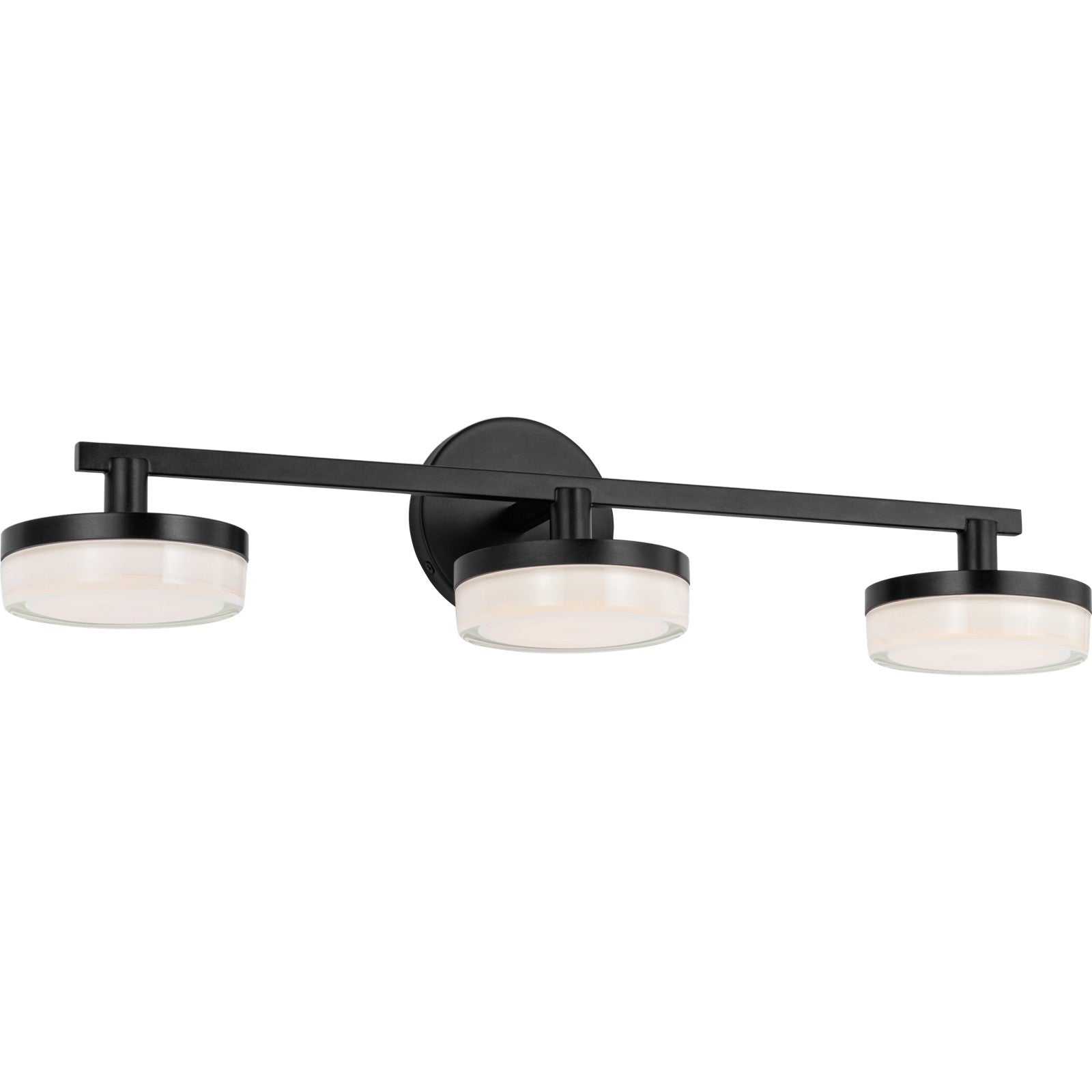 Khan 3 - Light Vanity Aged Iron Bulbs Inc - Visual Comfort Wall Lights
