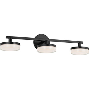 Khan 3 - Light Vanity Aged Iron Bulbs Inc - Visual Comfort Wall Lights