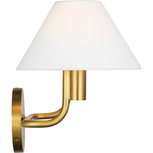 Colfax Medium Sconce Burnished Brass - Visual Comfort Wall Lights