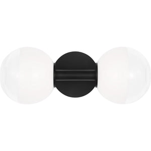 Torian Linear Sconce Aged Iron - Visual Comfort Wall Lights